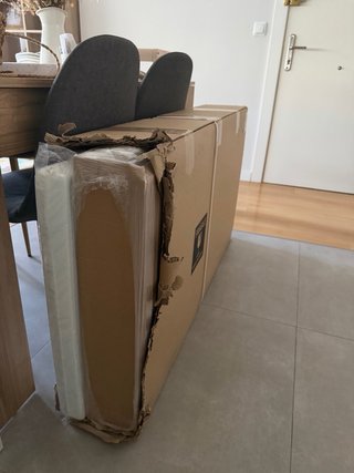 Cuna convertible en cama infantil. NUEVA