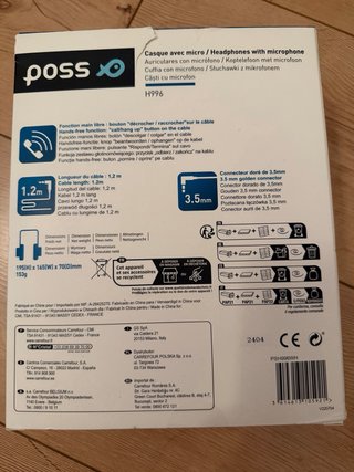 BAJADA- Nuevos Auriculares con micrófono