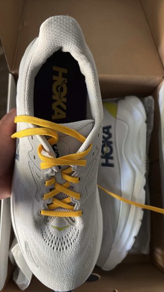 Hoka Arahi 8 Zapatillas Gris/Amarillo Talla X