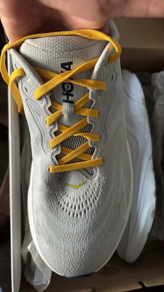 Hoka Arahi 8 Zapatillas Gris/Amarillo Talla X
