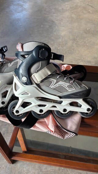 Patines Oxelo ajustables 32-35 + bolso