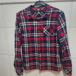 Camisa Inside cuadros manga larga Talla M
