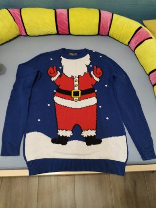 Jersey Navideño Santa Claus Talla XS