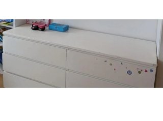 Cómoda MALM 6 cajones