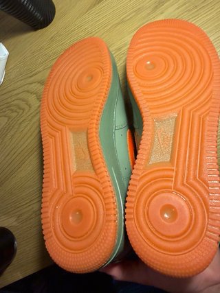 Nike Air Force 1 Low Verde Naranja