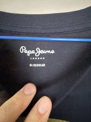 Camiseta Pepe Jeans azul con estampado