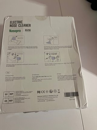 Limpiador Nasal Eléctrico Medcodes Nasopro ¡NUEVO!
