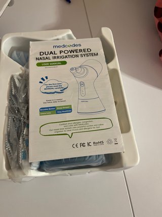 Limpiador Nasal Eléctrico Medcodes Nasopro ¡NUEVO!