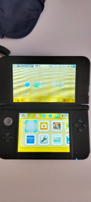 Nintendo 3DS XL Azul y Negro
