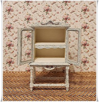 Case delle bambole. Credenza 2 + Servizio da tavola