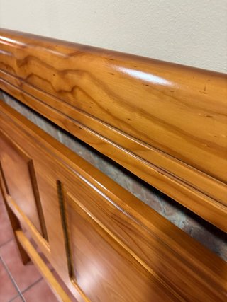Cabecero de cama de madera