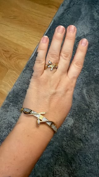Conjunto Pulsera y Anillo Carti