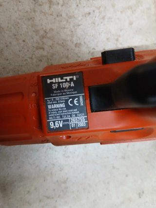 Avvitatore Hilti SF 100-A 9,6V + Caricabatterie SF