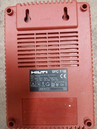 Avvitatore Hilti SF 100-A 9,6V + Caricabatterie SF