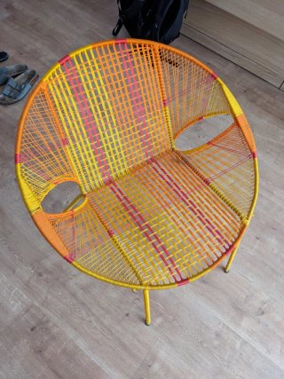 Sillón Acapulco colores exterior/interior