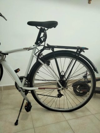 Bicicleta Btwin Original Blanca