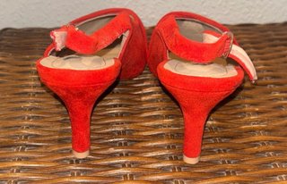 Zapatos destalonados efecto antelina