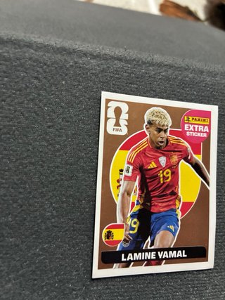 Lamine Yamal Extra Sticker Bronce 2026