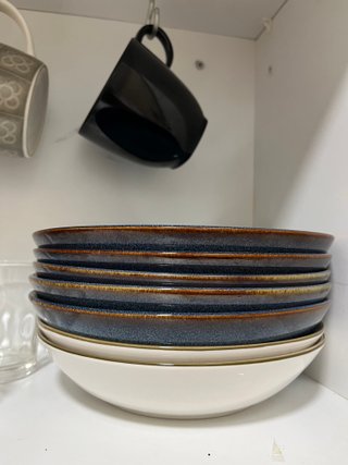 Servicio de vajilla Ikea GLADELIG azul