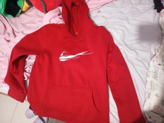 Sudadera Nike Roja Talla 13-14