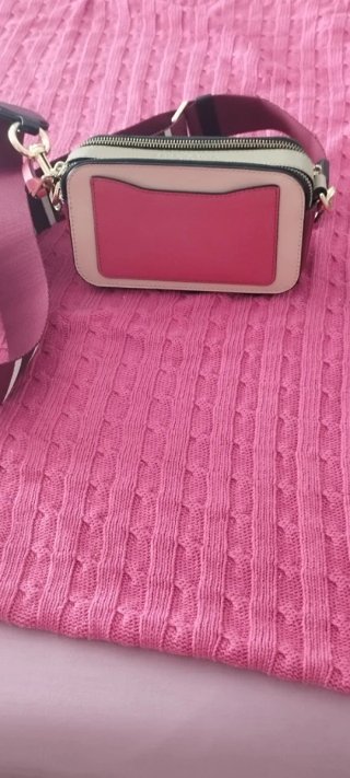 Bolso Marc Jacobs Beige y Rosa