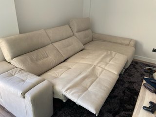 Sofá Acomodel 3 plazas + chaise longue eléctrico