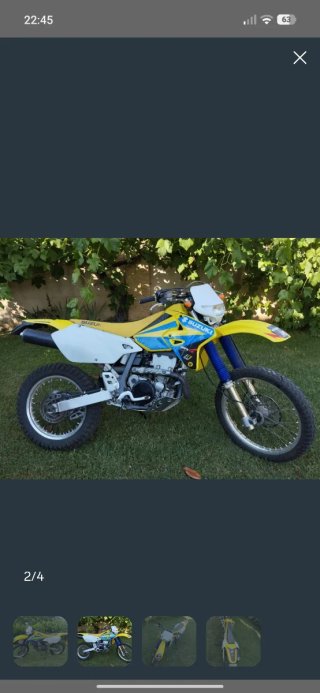 Suzuki DRZ400 Enduro ITV recién pasada. Modelo E