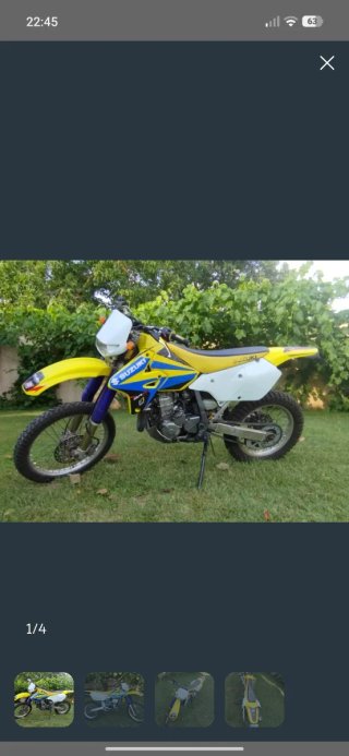 Suzuki DRZ400 Enduro ITV recién pasada. Modelo E