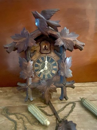 Antiguo Reloj de Cuco Selva Negra