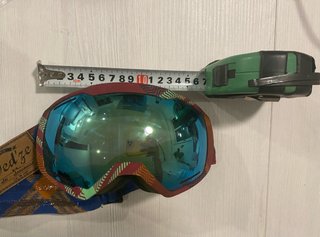 Gafas de esquí con lente espejada
