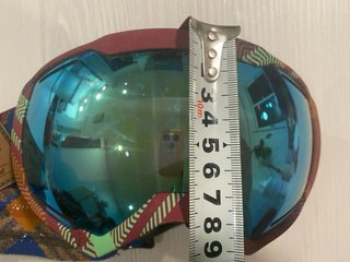Gafas de esquí con lente espejada