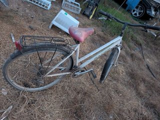 Bicicleta de paseo hay que cambiar rueda trasera