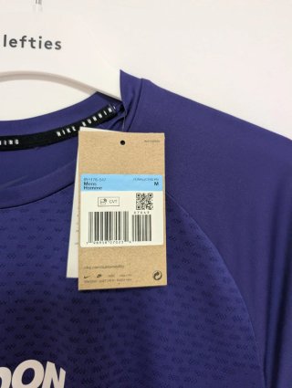 Camiseta Nike Running Maratón Londres Azul/Morado