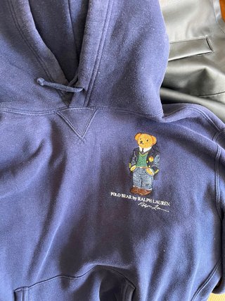 Sudadera Polo Bear Talla S Azul