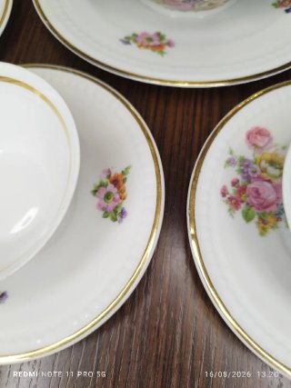 Antiguo juego de café Porcelana Francesa