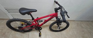 Bicicleta Infantil Decathlon 20" Roja