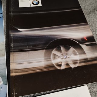 Lote de 14 folletos BMW