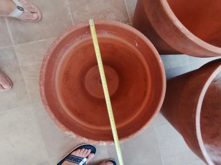 Macetas de terracota (4 unidades)