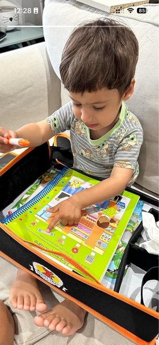 Mesa actividades portátil para viaje coche avión