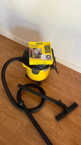 Aspiradora Karcher KWD1 12L 1000w Amarilla
