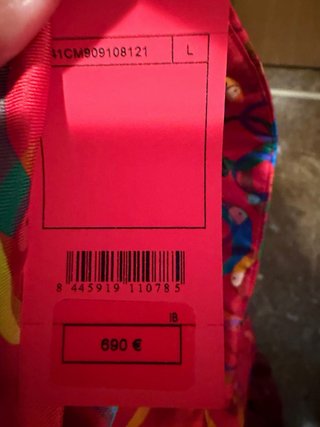 Vestido Seda Carolina Herrera Multicolor Talla L
