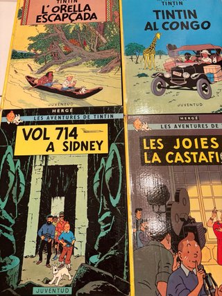 Comics Tintin año 1980