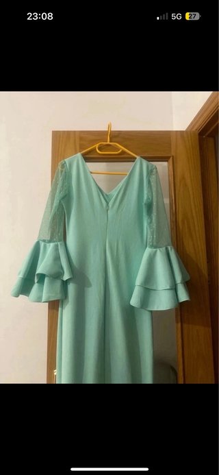 Vestido Flamenco Gitana Talla M Volantes