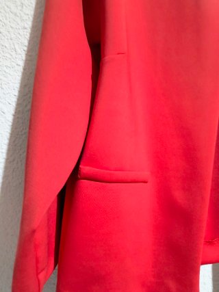 Blazer corto Papaya Rojo Talla XL