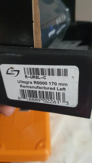Potenciómetro Stages Ultegra Izquierdo