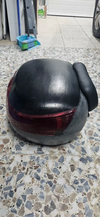Soporte herraje baul trasero cb600f