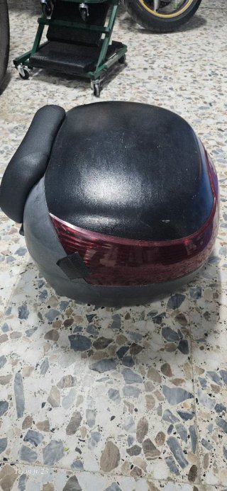 Soporte herraje baul trasero cb600f