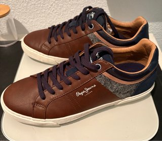 Zapatillas Pepe Jeans Marrones y Azules