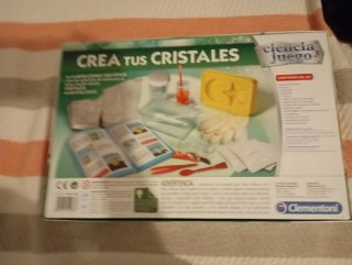 Clementoni Crea Tus Cristales Juego Científico