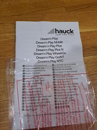 Cuna de viaje Hauck Dream N Play plegable y ligera